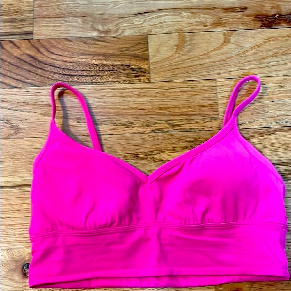 Lululemon Pink Sports Bra sz 10